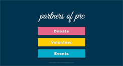 Desktop Screenshot of partnersofprc.com